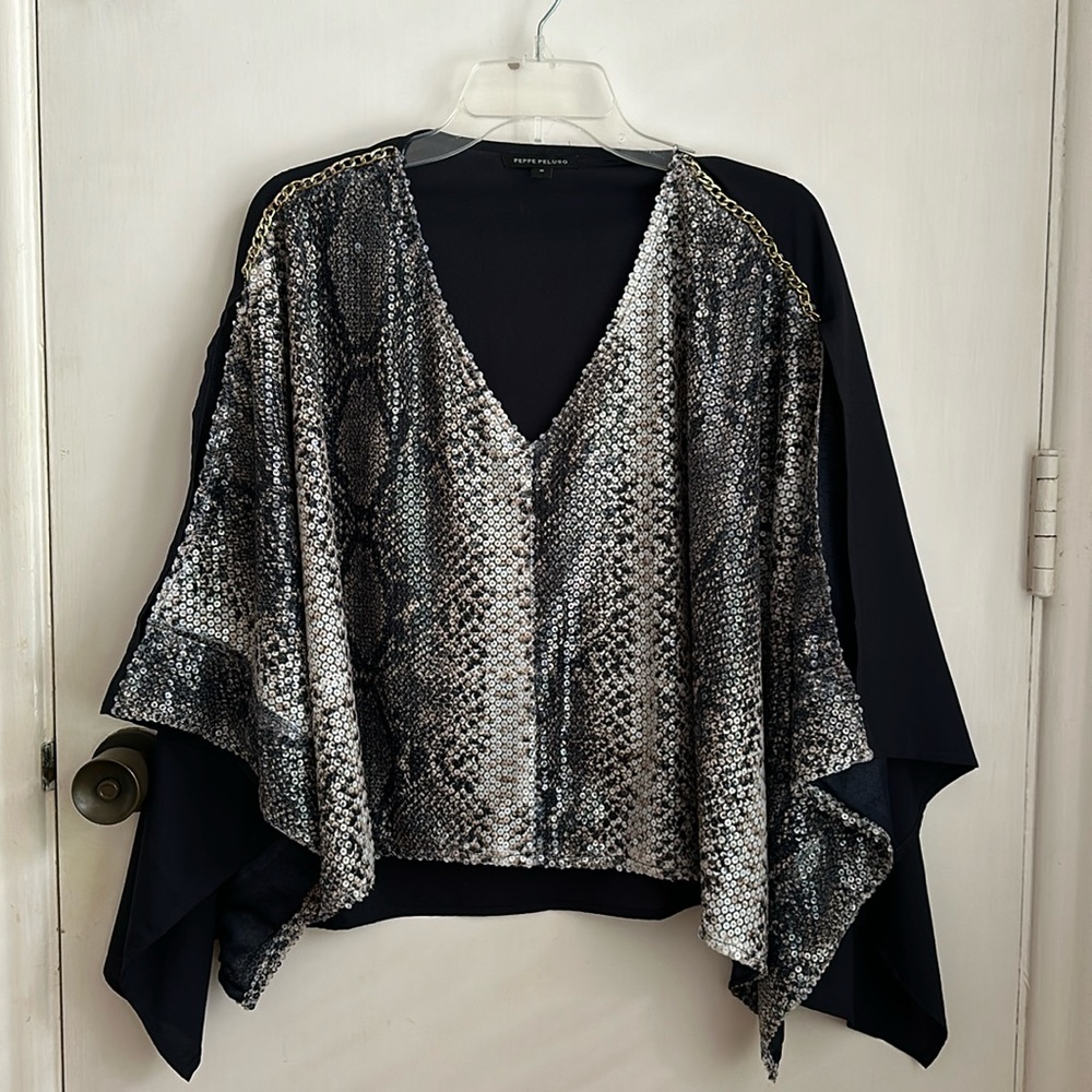Dressy Festive Sequin Top